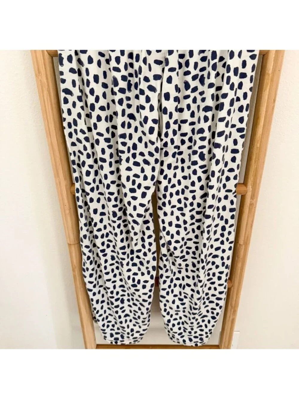 Aerie Flannel Skater Pajama Pants Toasted Coconut Print Size Small
